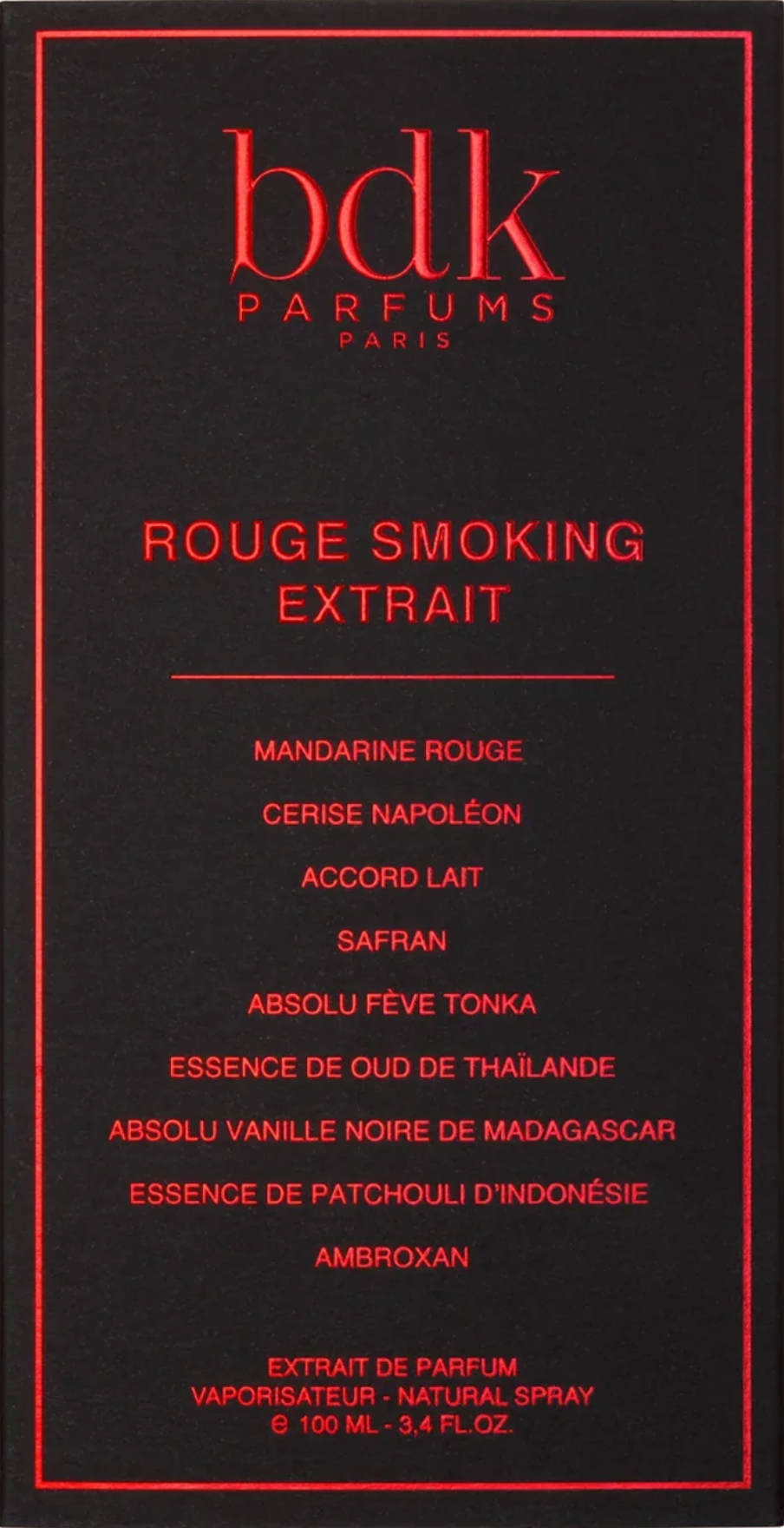 Rouge Smoking Extrait