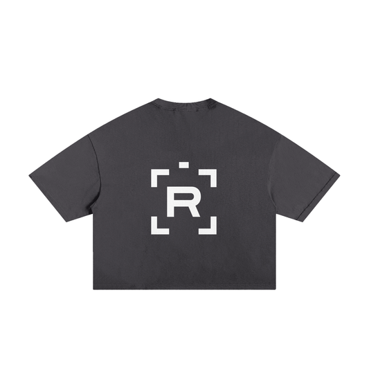 Classic Frayed Boxy Tee - 250 GSM