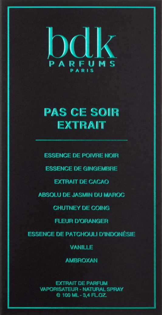 Pas Ce Soir Extrait